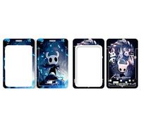 2 Pièces Porte Badge Porte Cartes Hollow Animé Knight avec Lanyard | Pour Carte d'Identité, École, Bureau, Cantine, Bus (5)