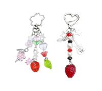 2 Pièces Porte-Clés Mignons, Porte-Clés pour Filles, Porte-Clés Mignons, Porte-Clés À La Mode Et Polyvalents, Breloques De Sac