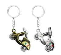 2 Pièces Porte-Clés Moto, Porte-Clés Pendentif en Métal, Porte-Clés Personnalisés Créatifs, Accessoires Décoratifs Clés, Petits Cadeaux pour Hommes