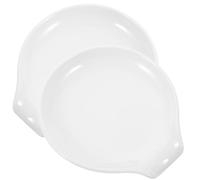 2 Pièces Porte-cuillère Ménagère, Repose-cuillère à Soupe | Table à Manger et Comptoir, Surface Lisse, Facile à Nettoyer, Simple et Élégant