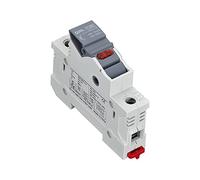 2 pièces porte-fusible 10x38MM 500V RT18X Fusibles boîte de Base voyant lumineux coup rapide céramique RO15 DIN Rail Moun Câblage de protection (Color : RT18X-32-2pcs, Size : 25A)