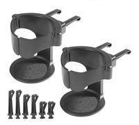 2 Pièces Porte-Gobelet de Ventilation de Voiture pour MB A-Class Class W177 2018-2025, Adaptateur D'extension de Porte-gobelet de Voiture avec Base Réglable