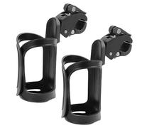 2 Pièces Porte Gourde Velo, 360 Degrés Rotation Boisson Eau Porte-Gobelet Universelle pour vélos, Vélos de Montagne, Poussettes et Fauteuil Roulant