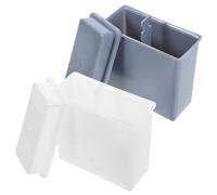 2 Pièces Porte-lames Microscope en Plastique, Pot à Teindre | Polypropylène Pratique, Retrait par Levage, Contrôle Précis Température, pour Sections Tissulaires
