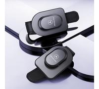 2 Pièces Porte Lunettes Pour Voiture En Cuir, Clip De Support De Lunettes De Visière De Voiture, Clip Pour Carte De Ticket, [1095]