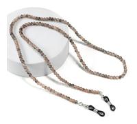 2 pièces Porte-Masque réglable, Laisse pour Lunettes de Lecture, Accessoire de mariée Vintage, Cadeau pour Elle (Perles de Perles/Cristal)