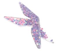 2 Pièces Porte-page Décoratif en Résine pour Lecture, Pourpre | Accessoire de Lecture, Écarteur de Pages Multifonction, Maintien des Pages Ouvertes, pour Assis ou Allongé