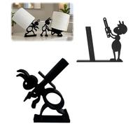 2 Pièces Porte-Papier Toilette Fourmi - Supports WC Amusants en Impression 3D, Décoration Salle de Bain Originale, Porte-Rouleau WC sans Perçage pour Toilettes, Salle d’Eau et Maison (B)