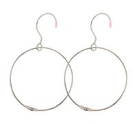 2 Pièces Porte-ruban avec Crochet en Acier Inoxydable pour Rubans
