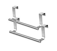 2 Pièces Porte-Serviettes de Salle de Bain, Porte Serviette INOX Mural, Porte Torchon de Bain sans Percage, pour Salles de Bains et Cuisines sans Perçage