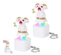 2 Pièces porteclés Fidget Toys Décompression Fidget Clavier clics Jouet