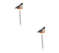 2 Pièces Pot De Fleur du Capteur D'humidité Sol Usine Mètre Testeur Arrosage Eau Plantes D'intérieur Indicateur D'humidité des Plantes Plant Moisture Metter Le Fer Noir