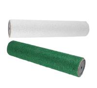 2 Pièces Poteau à Gratter pour Chat en Jute, Vert | Accessoire DIY pour Arbre à Chat, Structure Droite en Papier et Plastique, Conçu pour Chats Actifs