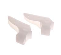 2 Pieces Pouce Valgus Protecteur Silicone Gel Pied Doigts Trois Trou Orteil Separateur Bunion Ajusteur Hallux Valgus Pieds Masseur