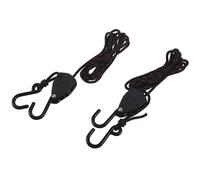 2 Pièces Poulie Cliquets Kayak Et Canoë Bateau Arc Et Poupe Corde De Verrouillage Sangle D'arrimage 1/8 Pouces Devoir Réglable Corde Cintre