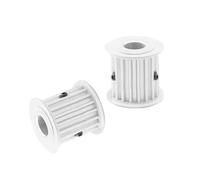 2 pièces poulie de distribution S5M 12T 5/6/6.35/8/10mm alésage intérieur Type dentée roue 11/17/22/27mm largeur Transmission(6.35mm,17mm)