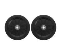 2 Pièces Poulie de Gym en Nylon Noir pour Système de Câbles | Remplacement Facile, Mouvement Stable du Câble, pour Appareils de Musculation et Entretien des Équipements