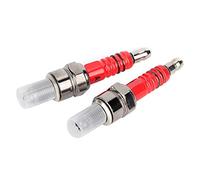 2 Pièces pour Bougies D'allumage A7TC A7TJC 3 électrodes Adaptées pour Scooter ATV Quads GY6 50cc 125cc Système D'allumage
