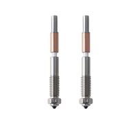 2 Pièces pour Buses Bimétalliques QIDI Plus4, Retrait Rapide, Isolation Céramique, Buses de 0,4 mm, Résistance Aux Hautes Températures