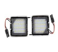 2 Pièces Pour CANBUS LED Sous Miroir Flaque D'eau Pour Ford Pour Focus MK3 MK2 Pour Mondeo MKIV MKV Kuga C-max Escape S-max Sous Miroir Bienvenue Éclairage Plaque Immatriculation Auto