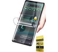 [2 Pièces Pour Google Pixel 6 Pro 6.71" - Films De Protection D'écran Hydrogel 3d Avec Support Téléphone Doigt Pour Selfie Anti-Choc Compatible Coques Tpu Film Protecteur Tpu Souple