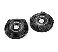 2 pièces pour R1300GS GS1300 R1300 GS R 1300GS Adventure ADV 2024 2025 2026 Couvre-amortisseur décoratif en aluminium pour moto Accessoires pour roue avant R 1300 GS 1300gsa GSA (Noir)