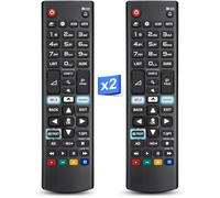 【2 Pièces】 pour Telecommande-LG,Universelle Telecommande pour LG Smart TV