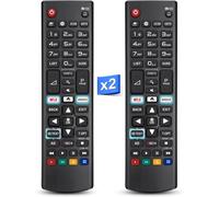 ¿2 Pièces¿ Pour Telecommande-Lg,Universelle Telecommande Pour Lg Smart Tv