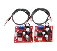 2 Pièces Préamplificateur Phono pour Platine Module DIY Audio | Suppression du Bruit, Intégration du Système, Élève L’entrée Cellule au Niveau Ligne, Métal et Plastique