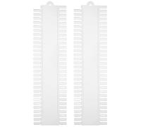 2 Pièces Présentoir Ongle Nail Art 60 Couleurs Abs pour Débutant | Carte de Couleurs Simple Face, Stockage Personnel, Usage Salon et Collège, Support Pratique pour Vernis