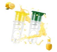 2 Pièces Presse Citron Manuel Kit, Presse Agrumes Manuel, Fruit Lemon Squeezer, pour Utilisation Dans Cuisines, les Restaurants, Bars