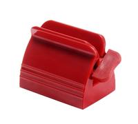2 Pièces Presse-tubes en Plastique Abs, Style Main, Blanc et Rouge | Crèmes et Pâtes, Usage Maison et Salle de Bain, Base Épaissie, Format Compact
