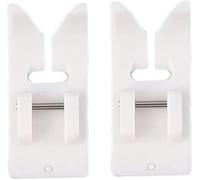 2 pièces pression antiadhésive pied pression sur couture presseur Machine domestique pression Machine à coudre pieds en cuir lisière sertissage presseurDeft a été traité