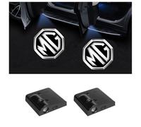 2 Pièces Projecteur de Logo de Lumière LED de Porte de Voiture, pour MG MG3 /MG6 /MG7 /MG HS/MG Marvel R/MG ZS Projecteur de Logo D'éclairage de Porte LED HD,A