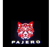 2 pièces Projecteur de Lumière de Voiture pour Mitsubishi Pajero v87 v93 v97, Lumière de Porte de Voiture, Lumières de Flaque d'eau,C