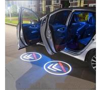 2 pièces Projecteurs pour Portière de Voiture pour Citroen C4 X 2022- - Lumière de Bienvenue de Porte de Voiture Logo - Éclairage LED Feux de Portière