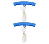 2 Pièces Protecteur de Moyeu de Pneu 15cm en Fer pour Démontage | Bleu, Léger et Résistant à L’usure, Opération Simple, Couvre-roue pour Atelier et Entretien