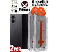 2 pièces Protecteur d'écran en verre trempé anti-poussière et anti-explosion, résistant aux rayures, compatible avec Samsung Galaxy S26 S25 S24 A57 A56 A37 A36 A16 A26/Redmi Note 14 13 Pro 4g 5g/Compa