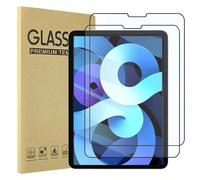 2 pièces Protecteur d'écran en verre trempé, compatible avec iPad Air/Pro/Mini/1/2/3/4/5/6/7/8/9/10, 8"/9.7"/10.2"/10.5"/10.9"/11"/12.9", modèles 2016-2022, cadeau idéal pour l'anniversaire, la famill