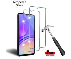 2 pièces Protecteur d'écran en verre trempé haute définition compatible avec Samsung Galaxy A05/A05s/A06/A12/A13 4G/A14/A15/A16/A22 5G/A23 5G/A25/A32 4G/5G/A33 5G/A34/A35/A36/A50/A51/A52/A53 5G/A54/A5