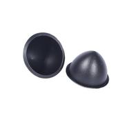 2 pièces protection conique de haut-parleur en PP moulé avec précision optimisant la réflexion sonore et la prévention de la poussière capuchons anti-poussière de haut-parleur de forme conique