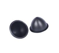 2 pièces protection conique de haut-parleur en PP moulé avec précision optimisant la réflexion sonore et la prévention de la poussière capuchons anti-poussière de haut-parleur de forme conique