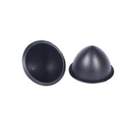 2 pièces protection conique de haut-parleur en PP moulé avec précision optimisant la réflexion sonore et la prévention de la poussière capuchons anti-poussière de haut-parleur de forme conique