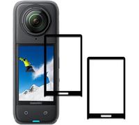 [2 pièces] Protection Ecran pour Insta360 X5 / X4 LCD Verre Trempé insta 360 X5 / X4 Protecteur film Accessoires 0,3mm Dureté 9H Anti-Rayure Anti-Trace Anti-Bulle
