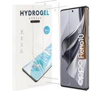 2 Pièces Protection Écran Pour Oppo Reno 10/Reno 10 Pro 5g, Anti-Rayure Films De Protection En Tpu Flexible Hydrogel Avec Cadre D'installation, Couverture Complète Et Haute Sensibilité Tactile