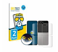 2 Pièces Protection Intégrale pour Samsung Galaxy Z Flip 6 (Avant+Arrière)