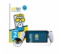 brotect Film Protection pour Sony Playstation Portal | 2 Pièces Clair Protection d'écran Made in Germany Intégrale 3D Incurvé Couverture Complète Transparent
