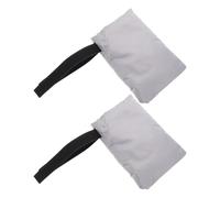 2 Pièces Protection pour Robinet Extérieur Antigel en Oxford | Isolation Renforcée, Installation Facile, Usage Camping et Jardinage, pour Robinet, Bec Verseur, Gris