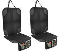2 Pièces Protection Siege Voiture/Auto Pour Enfant Compatible Isofix Imperméable Et Antidérapant Avec 2 Poches De Rangement Pour Suv, Berline, Coffre, En Cuir Et Tissu