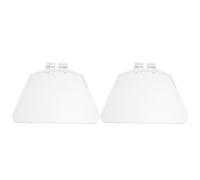2 Pièces Protection Transparente en Plastique, Pare-éclats | ABS Clair, Vue Dégagée et Déviation des Étincelles, Atelier, Bricolage, Touret 125 150 200 250